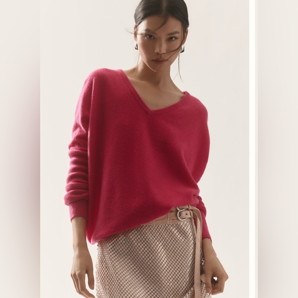 Maeve Relaxed Cashmere Sweater